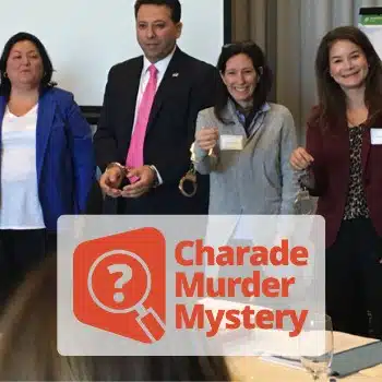 Charade Team Murder Mystery Event