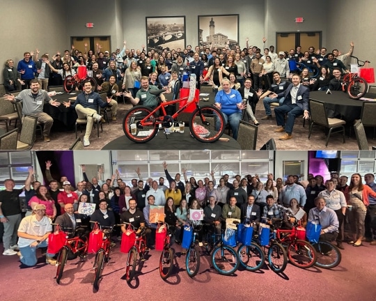 Mortenson Hosts Two Massive Build-A-Bike® Team Events In Minneapolis