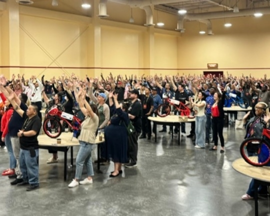 Fairfield 400 Person Build-A-Bike® Team Building Event in Las Vegas