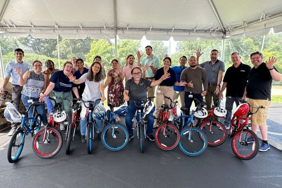 Boston Scientific Build-A-Bike® Team-Building Event in Marlborough, MA