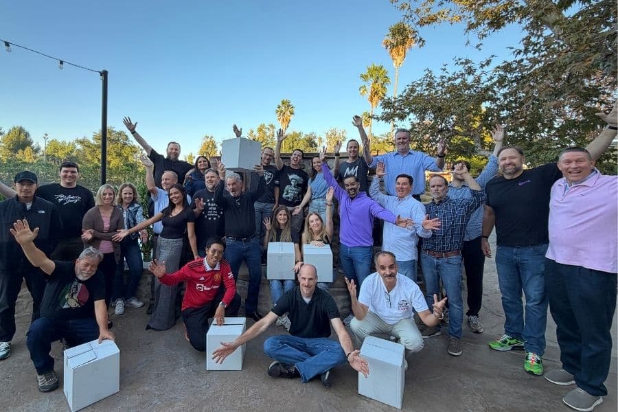 CM & B Group Packs Care Packages for Troops in Los Angeles