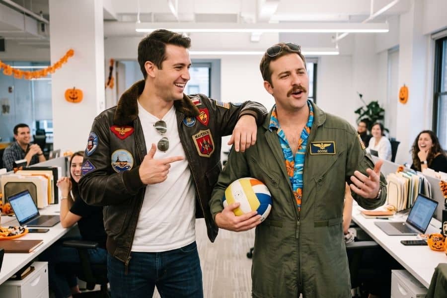 Goose & Maverick from Top Gun