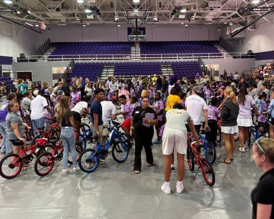 High Point University Build-A-Bike® Charity Team-Building Event in High Point, NC