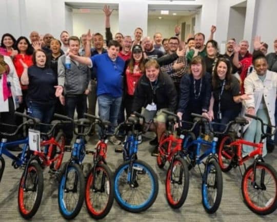 JPMorgan Chase Build-A-Bike® Charity Team Building Event in Columbus, Ohio