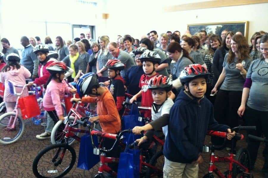 Spectrum Health Build-A-Bike® Team-Building Event in Grand Rapids, MI