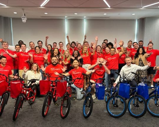 Wells Fargo New Hire Build-A-Bike® Team-Building Event in Charlotte, NC